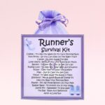 Runner's Survival Kit (Lilac) ~ Fun Novelty Gift for a Runner