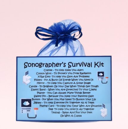 Fun Novelty Gift for a Sonographer ~ Sonographer's Survival Kit