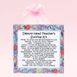 Deputy Head Teacher's Survival Kit (Pink) ~ Fun Novelty Gift for a Deputy Head Teacher
