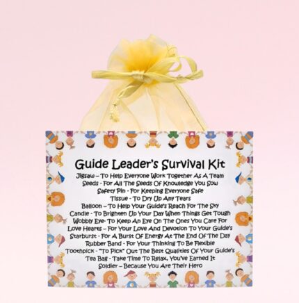 Fun Novelty Gift for a Guide Leader ~ Guide Leader's Survival Kit