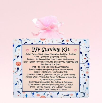 Sentimental Caring Gift ~ IVF Survival Kit