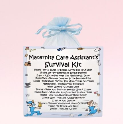 Fun Novelty Gift for an MCA ~ Maternity Care Assistant's Survival Kit