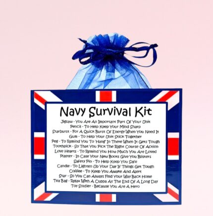 Fun Novelty Navy Gift ~ Navy Survival Kit