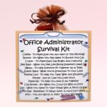 Office Administrator's Survival Kit ~ Fun Gift for an Office Administrator