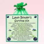 Lawn Bowler's Survival Kit ~ Fun Novelty Gift for a Lawn Bowler