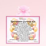 Retirement Survival Kit (PINK) ~ Fun Novelty Retirement Gift
