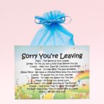 Sorry You're Leaving Survival Kit (Blue) ~ Fun Novelty Leaving Gift