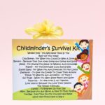 Childminder's Survival Kit ~ Fun Novelty Gift for a Childminder