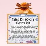 Sales Director's Survival Kit ~ Novelty Gift for a Sales Director