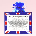 Air Cadet's Survival Kit ~ Fun Novelty Gift for an Air Cadet