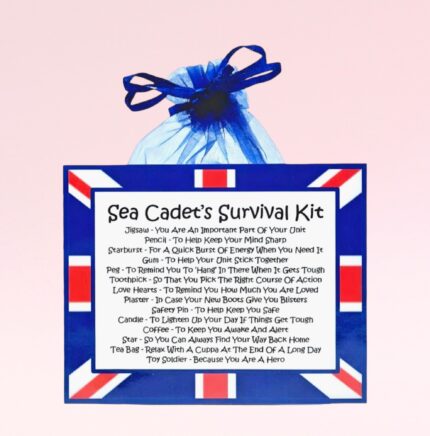 Fun Novelty Gift for a Sea Cadet ~ Sea Cadet's Survival Kit