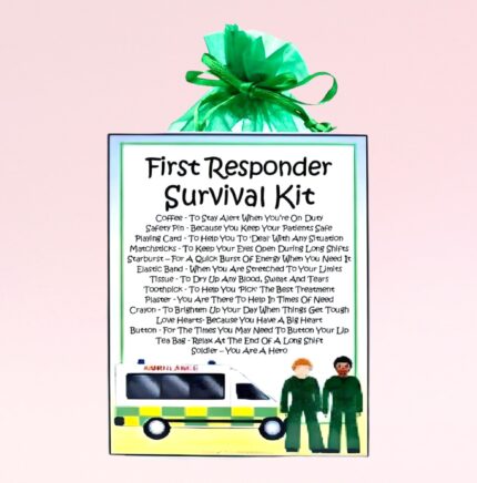Fun Gift for a First Responder ~ First Responder Survival Kit
