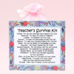 Teacher's Survival Kit (Pink) ~ Fun Thank You Gift for a Teacher