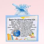 Back To School Survival Kit ~ Fun Novelty Back To School Gift