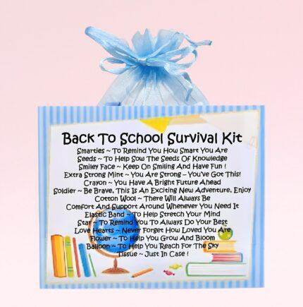 Fun Novelty Back To School Gift ~ Back To School Survival Kit