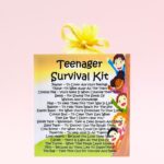 Teenager Survival Kit ~ Fun Novelty Gift for Parents of Teens
