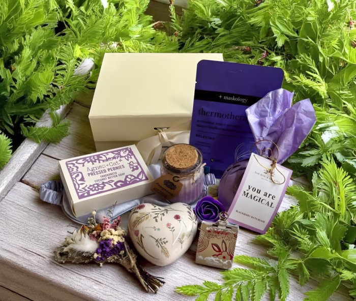 You Are Magical Pamper Gift Set | Spring Gift Box | Ladies Gift Hamper | Hug in a Box | Birthday Gift For Friend | Relaxation Box For Her - Image 4
