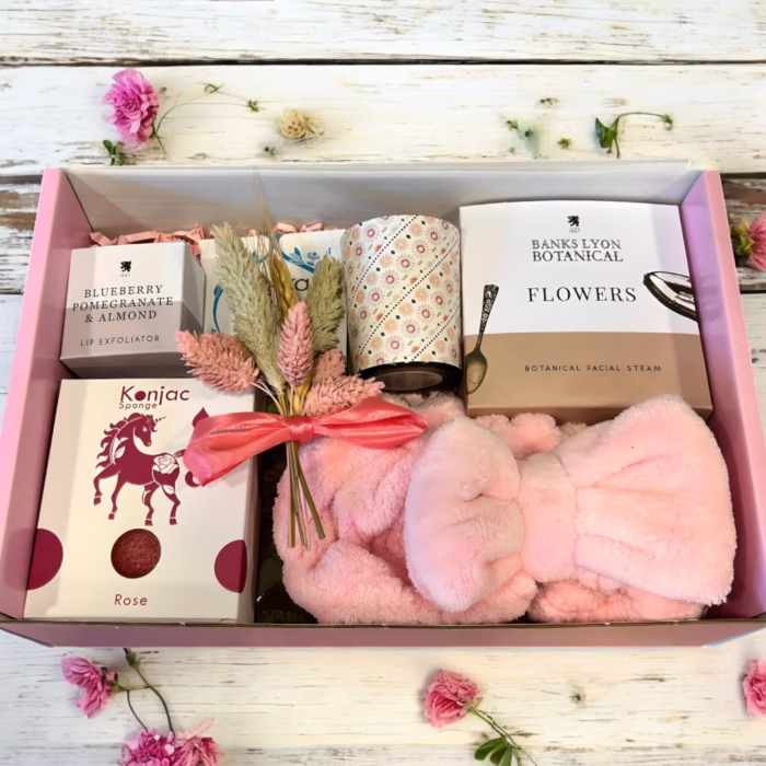Ladies Pamper Gift Hamper | Mini Spa | Birthday Gift For Friend | Pamper Kit | Self Care Gift Box for Her | Face The Future - Image 3