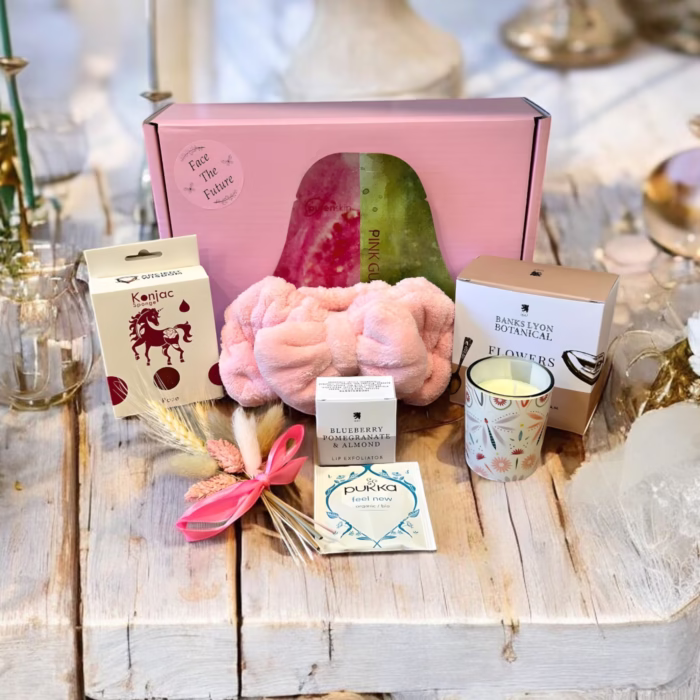 Ladies Pamper Gift Hamper | Mini Spa | Birthday Gift For Friend | Pamper Kit | Self Care Gift Box for Her | Face The Future - Image 2