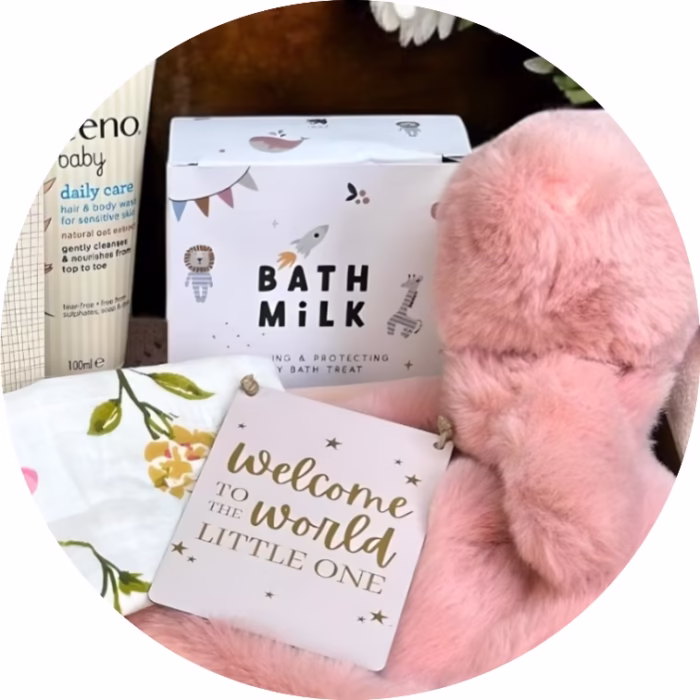 Baby Girl Gift Hamper | Unique Gift Box | New Baby Girl Gift Set | Baby Shower Present | Baby Girl Gift | New Parents - Image 5