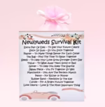 Newlyweds Survival Kit (Pink) ~ Sentimental Novelty Wedding Gift