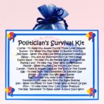 Politician's Survival Kit ~ Fun Novelty Gift for a Politician