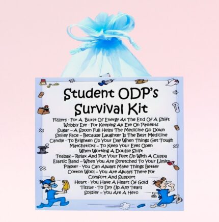 Fun Novelty Gift for a Student ODP ~ Student ODP's Survival Kit