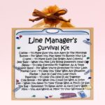 Line Manager's Survival Kit ~ Fun Novelty Gift for a Line Manager