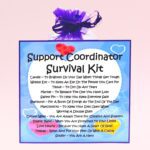 Support Coordinator Survival Kit ~ Fun Novelty Gift for a Support Coordinator