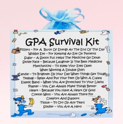 Fun Novelty Gift for a GPA ~ GPA Survival Kit