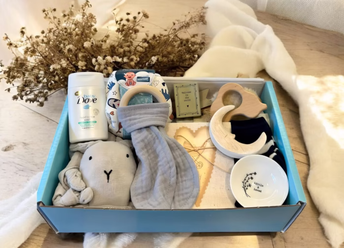 Baby Boy Gift Hamper | Unique Gift Box | New Baby Boy Gift Set | Baby Shower Present | Baby Boy Gift | New Parents Gift - Image 2