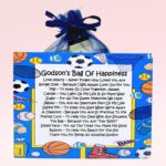 Godson's Bag of Happiness ~ Sentimental Gift for a Godson