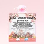 New Learner Driver Survival Kit (Pink) ~ Fun Novelty Gift for a New Learner Driver