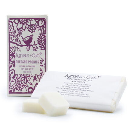 Natural Soy Wax Melts from Agnes & Cat ~ Pressed Peonies