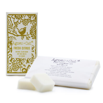 Natural Soy Wax Melts from Agnes & Cat ~ Fresh Citrus