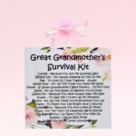 Great Grandmother's Survival Kit ~ Sentimental Gift for a Great Grandmother