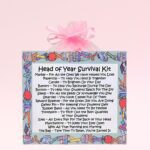 Head of Year Survival Kit (Pink) ~ Fun Gift for a Head of Year