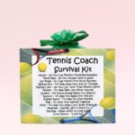 Tennis Coach Survival Kit ~ Fun Novelty Gift for a Tennis Coach