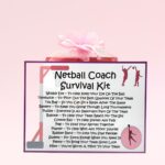 Netball Coach Survival Kit ~ Novelty Gift for a Netball Coach