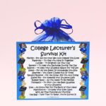College Lecturer's Survival Kit ~ Fun Novelty Gift for a College Lecturer