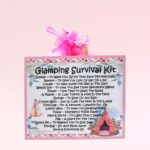 Glamping Survival Kit ~ Fun Novelty Gift for a Camper