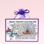 Music Teacher's Survival Kit ~ Fun Novelty Gift for a Music Teacher