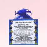 Teaching Assistant's Survival Kit (Blue) ~ Fun Gift for a Teaching Assistant