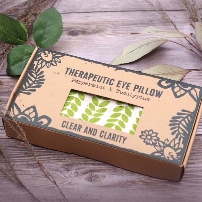 Agnes & Cat Clear & Clarity Eye Pillow ~ with Peppermint and Eucalyptus essential oils