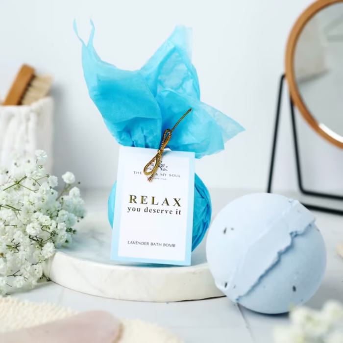 Relax, You Deserve It Pamper Gift Set | Spring Gift Box | Ladies Gift Hamper | Hug in a Box | Birthday Gift For Friend | Relaxation Box For Her - Image 4